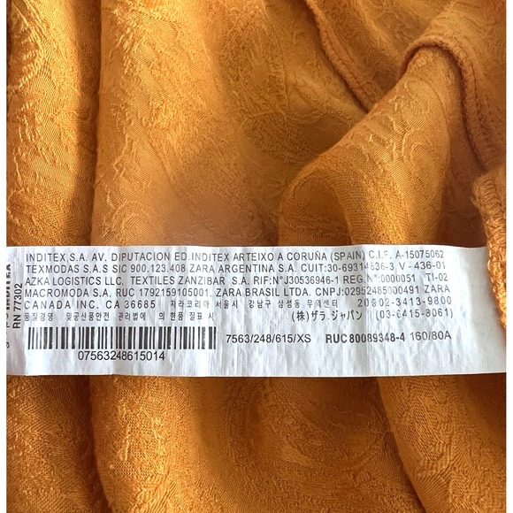 Zara Womens‎ Jumper XS Romper Casual Jumpsuit Y2K Boho Wide Leg Comfort Festival - Picture 4 of 9